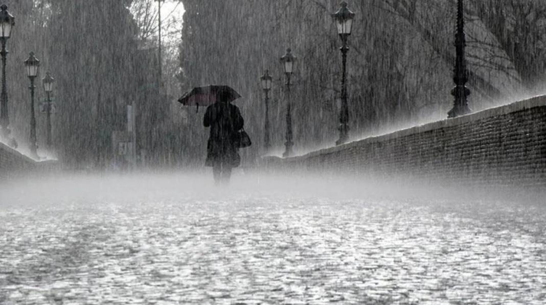 Sağanak bu illeri yağış kuvvetli vuracak. Meteoroloji’den son uyarı geldi 5